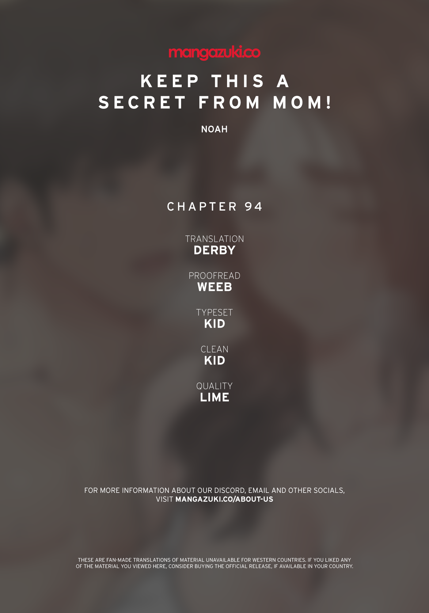 Keep it a secret from your mother Chapter 94 - Manhwa18.com