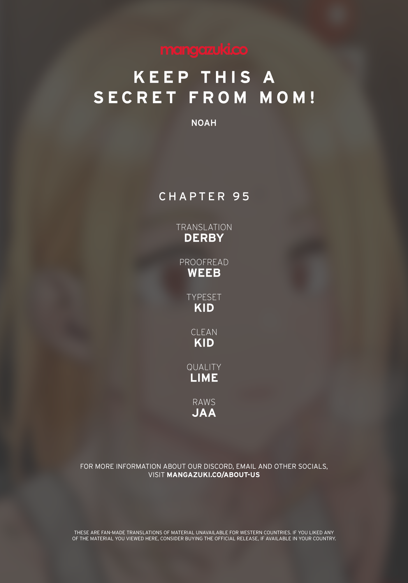 Keep it a secret from your mother Chapter 95 - Manhwa18.com