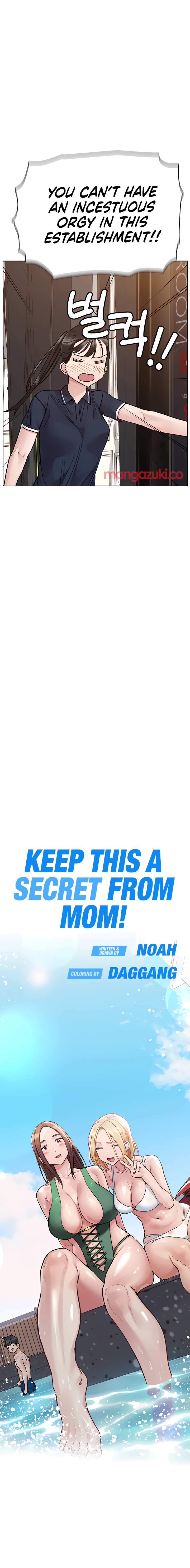 Keep it a secret from your mother Chapter 96 - Manhwa18.com