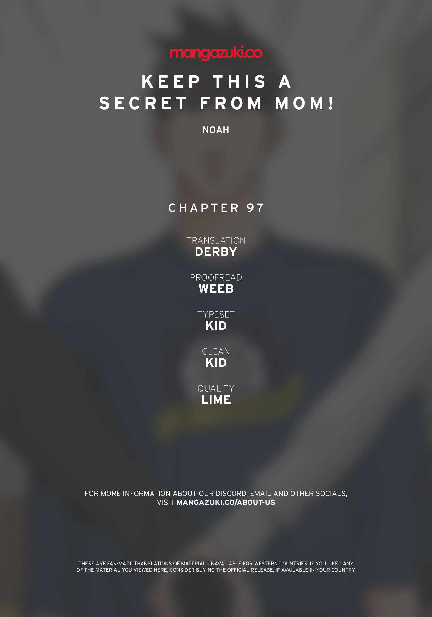 Keep it a secret from your mother Chapter 97 - Manhwa18.com