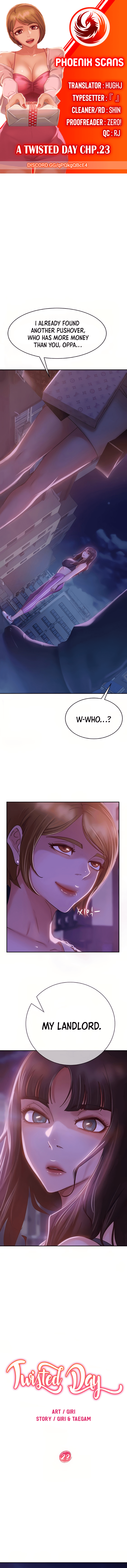 A twisted day Engsub Chapter 23 - Manhwa18.com