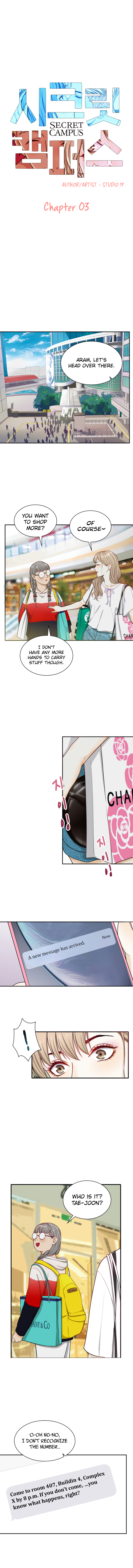 Secret Campus Engsub Chapter 3 - Manhwa18.com