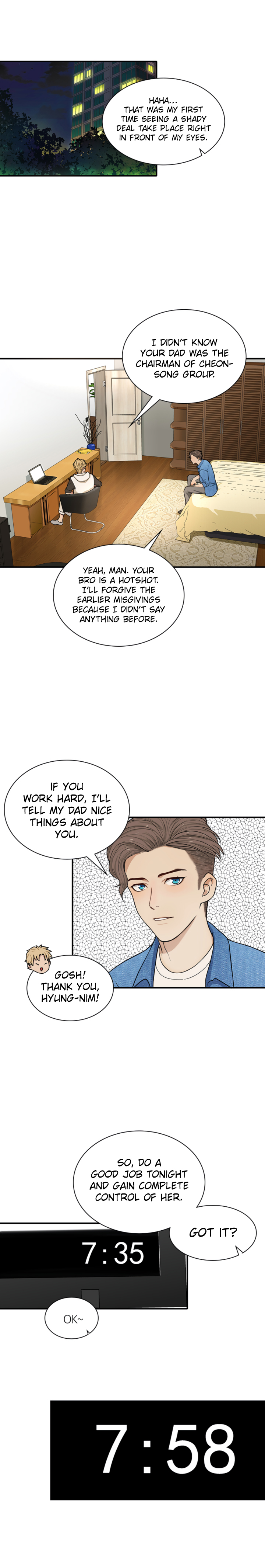 Secret Campus Engsub Chapter 3 - Manhwa18.com