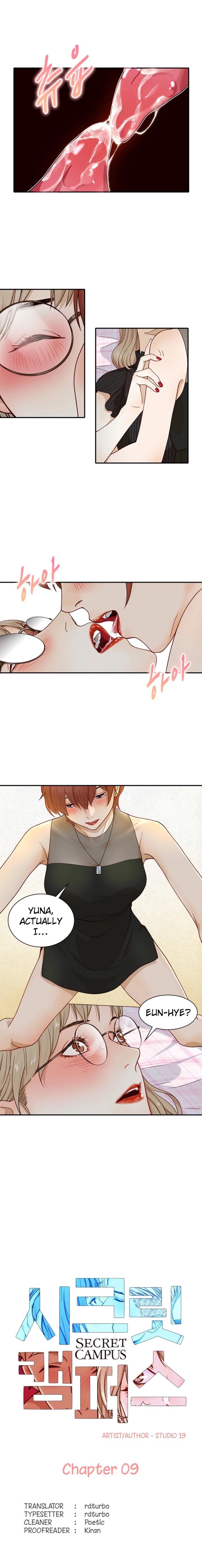 Secret Campus Engsub Chapter 9 - Manhwa18.com