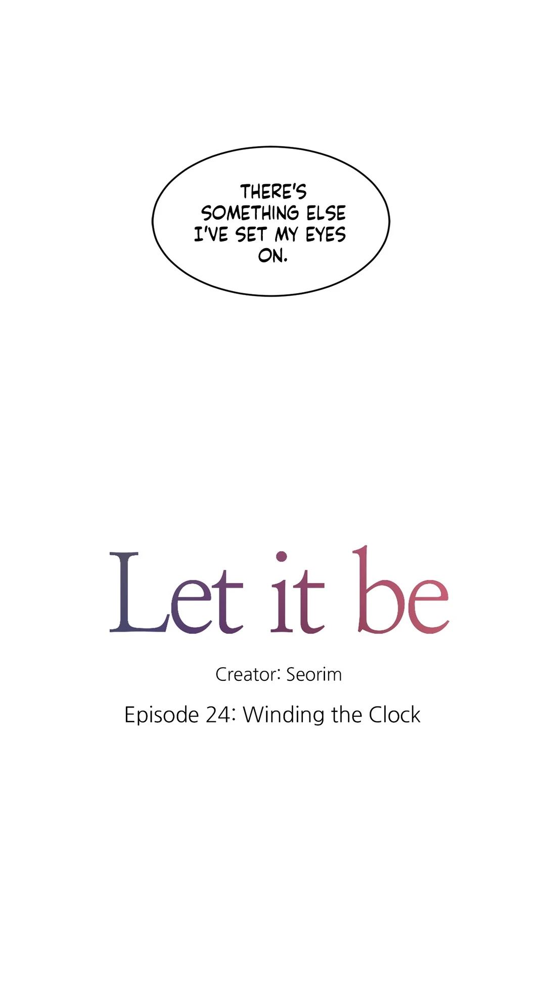 Let it be Chapter 24 - Manhwa18.com