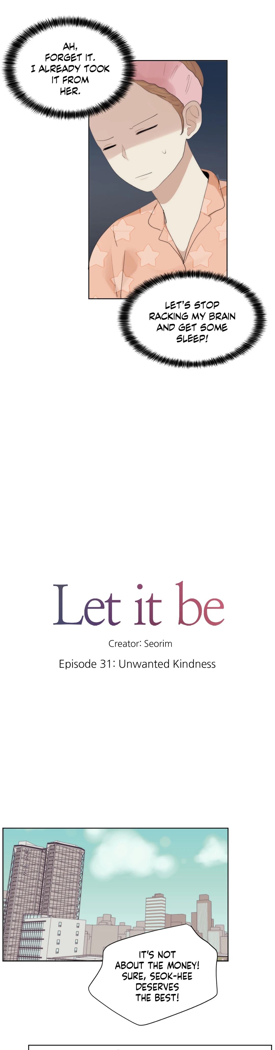 Let it be Chapter 31 - Manhwa18.com