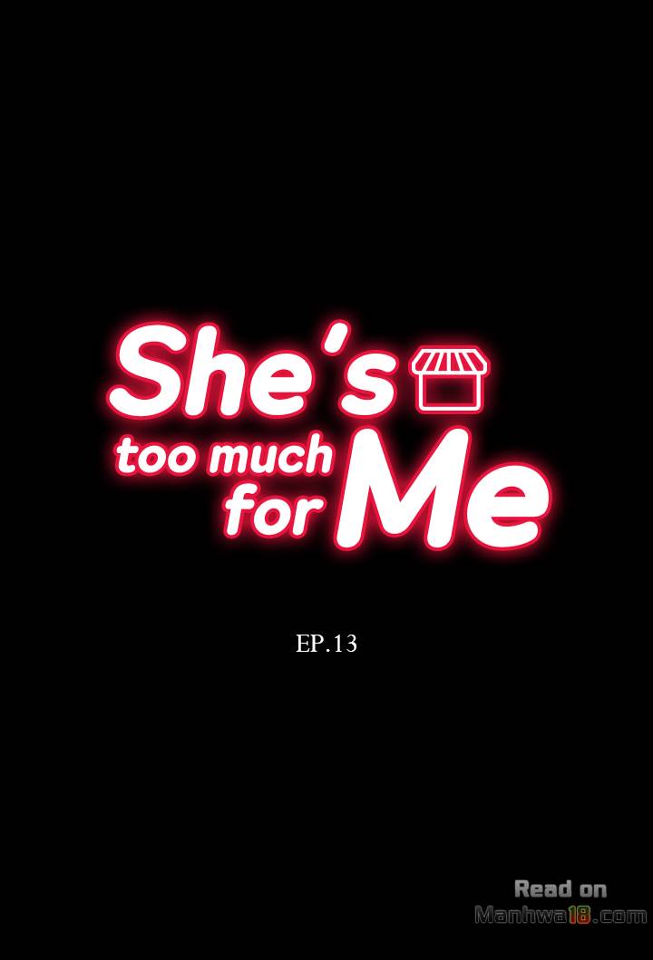 She’s too much for Me Chapter 13 - Manhwa18.com