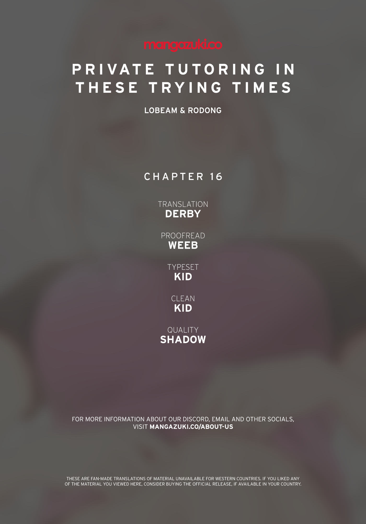 Private Tutoring in These Difficult Times Chapter 16 - Manhwa18.com