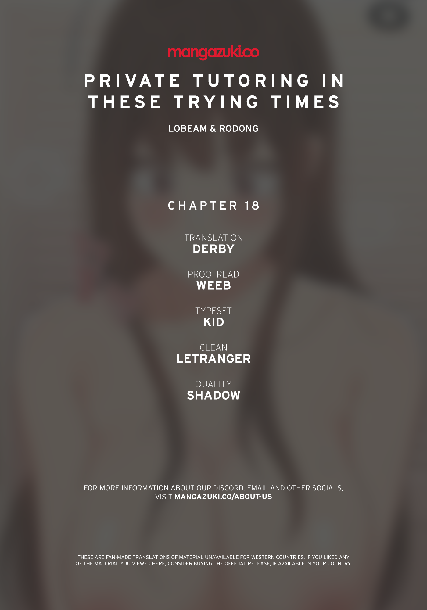 Private Tutoring in These Difficult Times Chapter 18 - Manhwa18.com