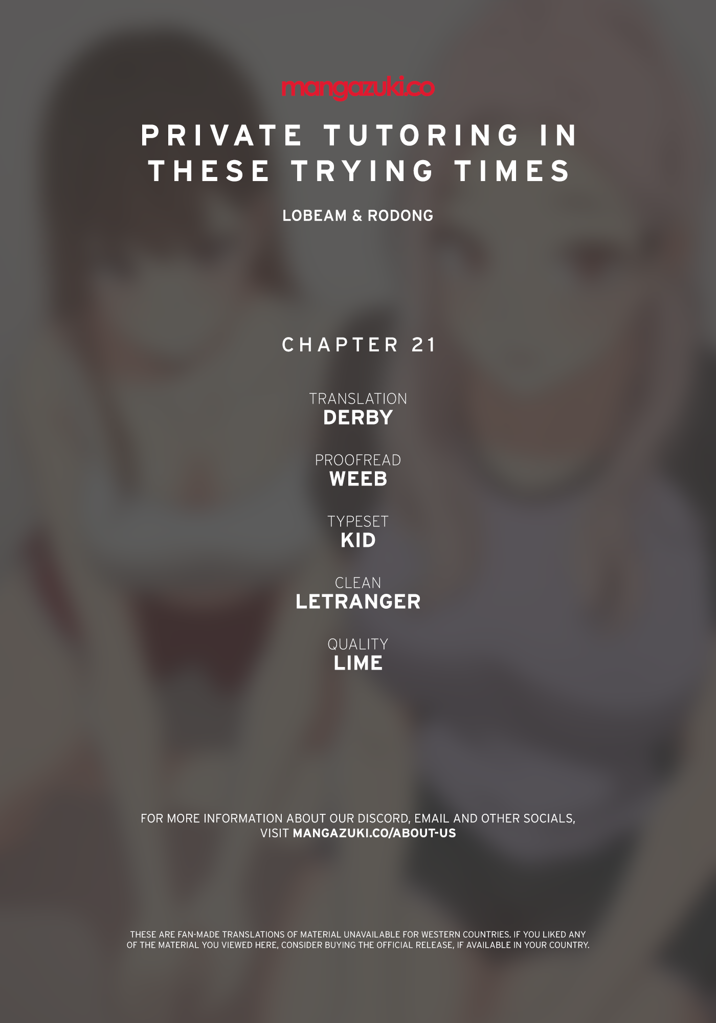 Private Tutoring in These Difficult Times Chapter 21 - Manhwa18.com