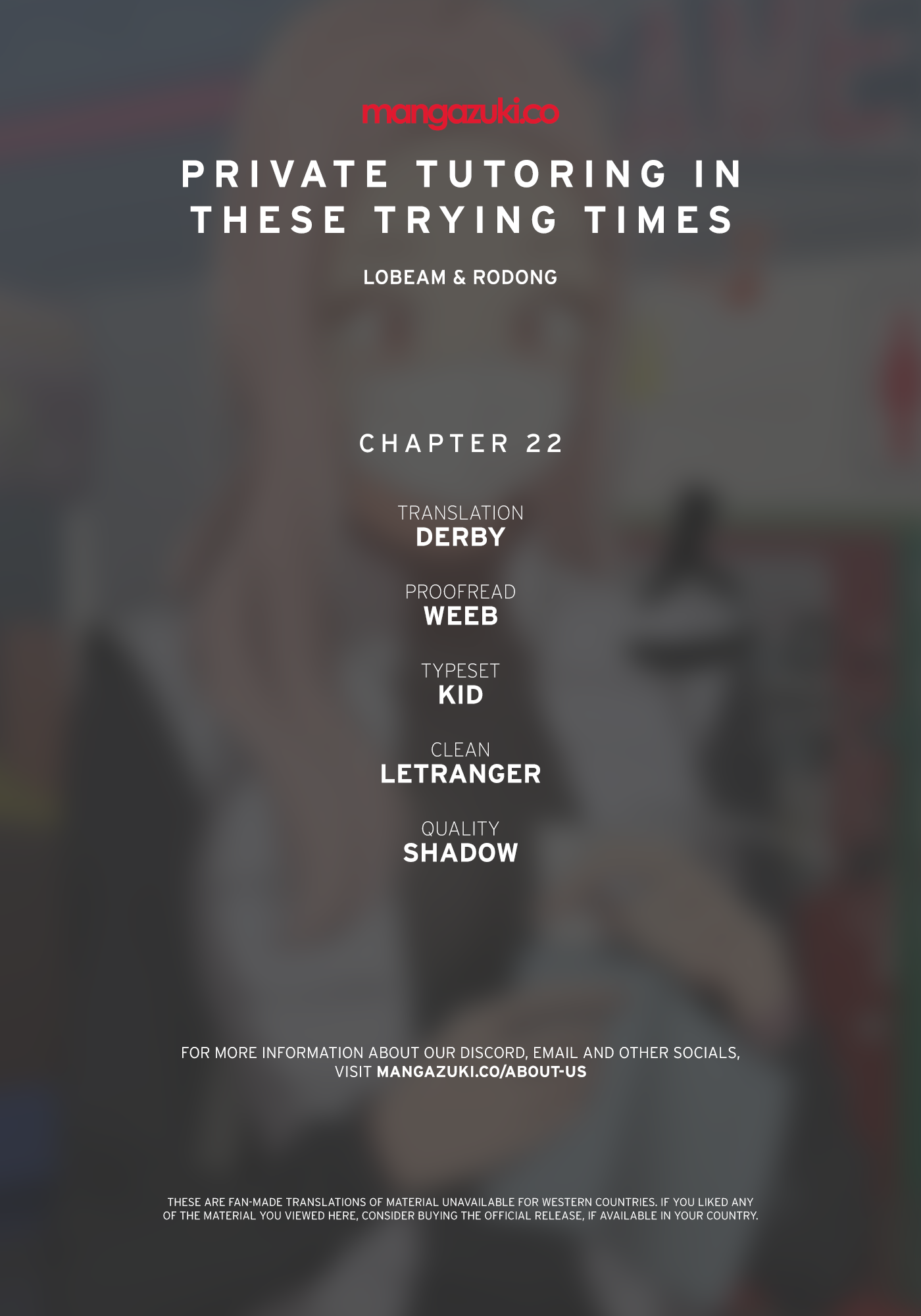 Private Tutoring in These Difficult Times Chapter 22 - Manhwa18.com