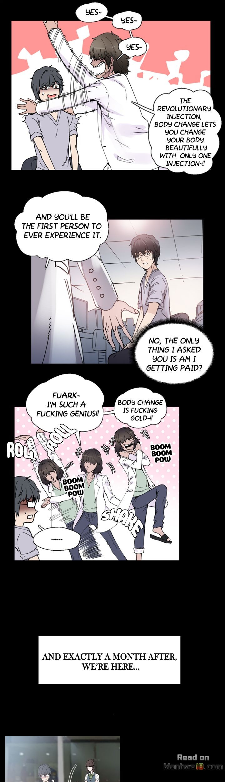 Body Change Chapter 1 - Manhwa18.com