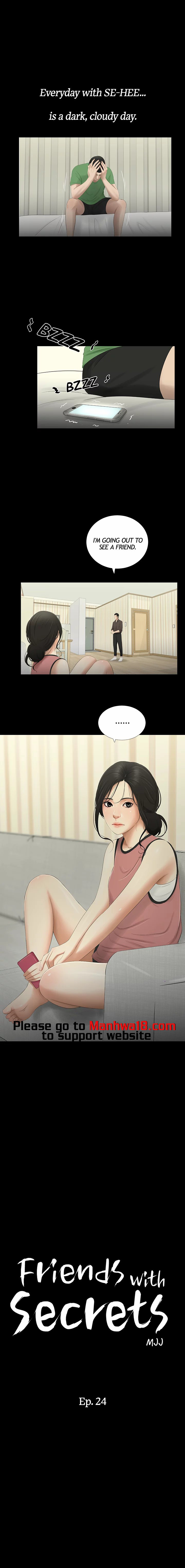 Friends with Secrets Chapter 24 - Manhwa18.com