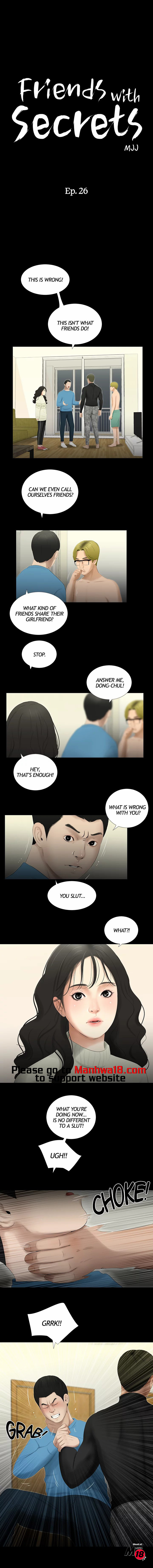 Friends with Secrets Chapter 26 - Manhwa18.com