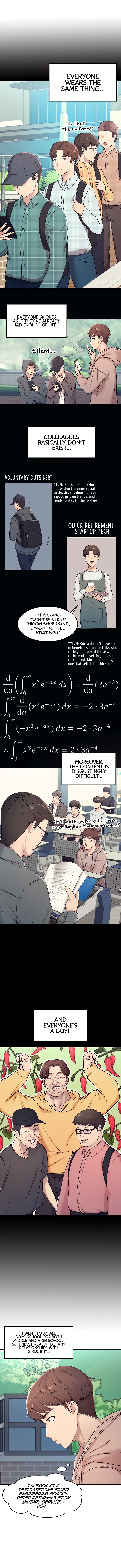 Is There No Goddess in My College? Chapter 1 - Manhwa18.com