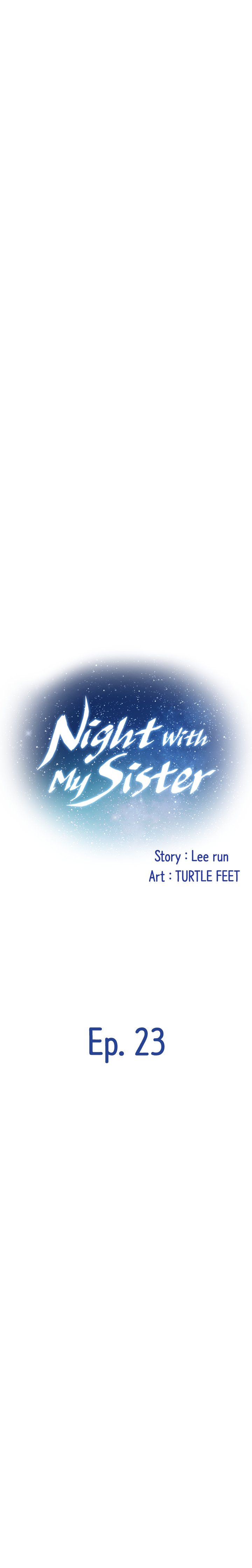 Night With My Sister Chapter 23 - Manhwa18.com