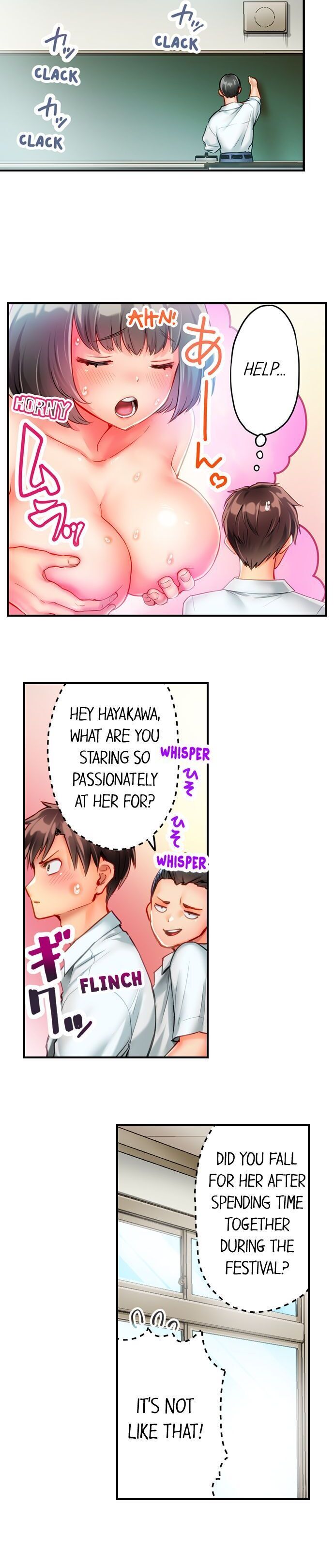 This Slouching Girl’s Nipples are So Sensitive! Chapter 4 - Manhwa18.com