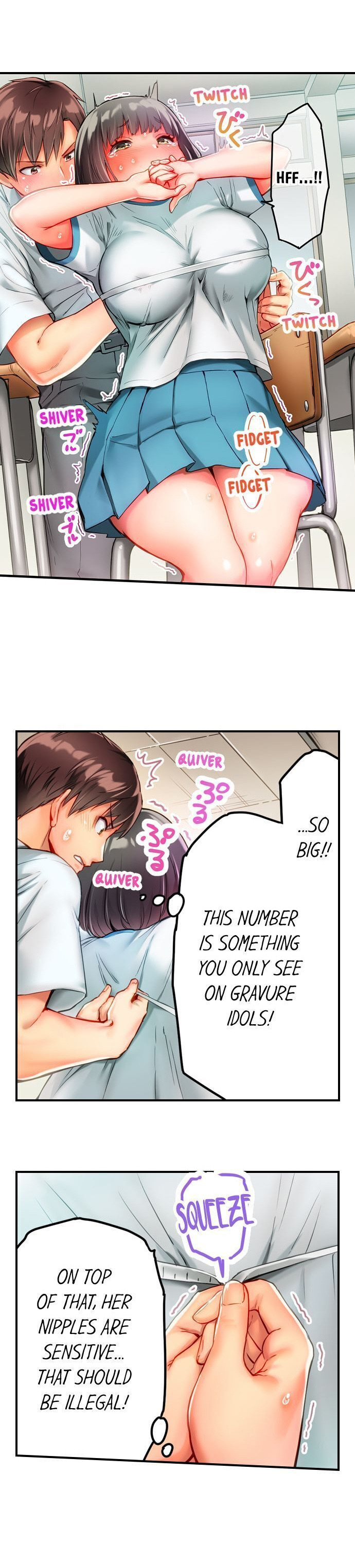 This Slouching Girl’s Nipples are So Sensitive! Chapter 5 - Manhwa18.com