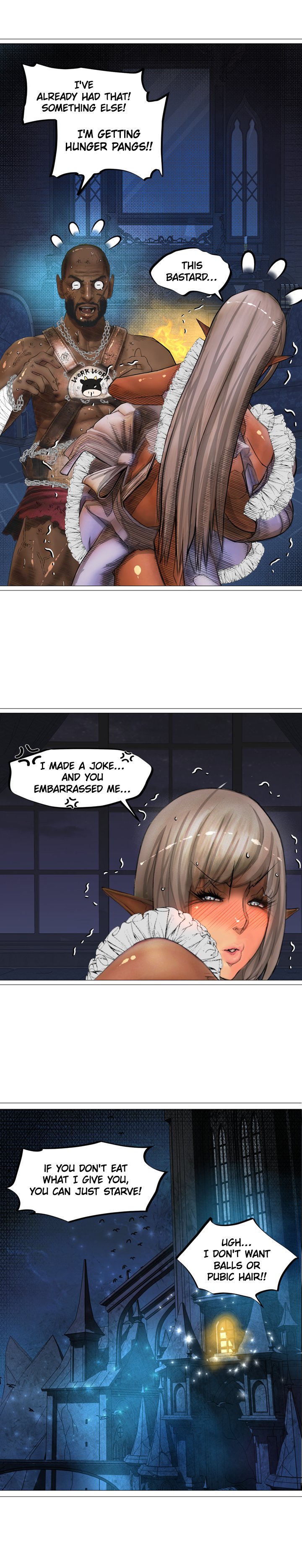 The Dark Elf Queen and the Slave Orc Chapter 12 - Manhwa18.com