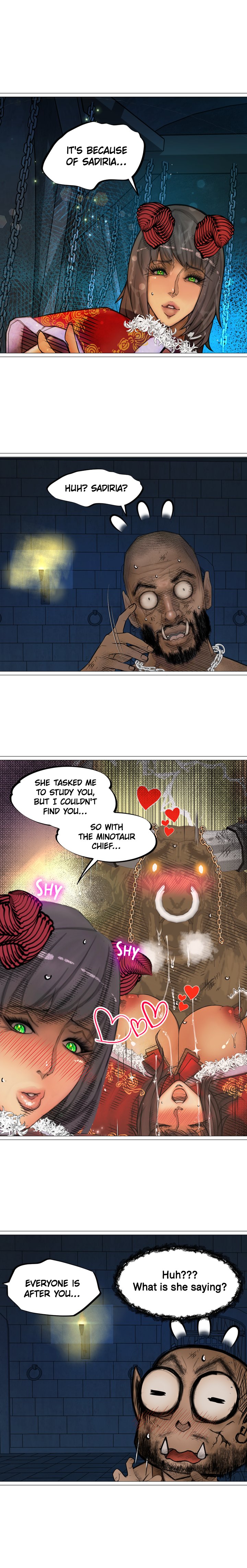 The Dark Elf Queen and the Slave Orc Chapter 12 - Manhwa18.com