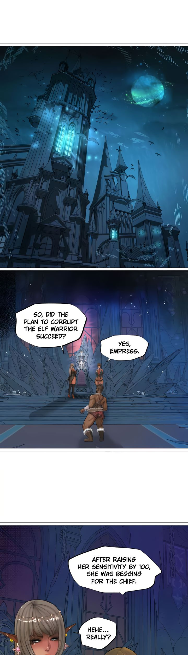 The Dark Elf Queen and the Slave Orc Chapter 27 - Manhwa18.com