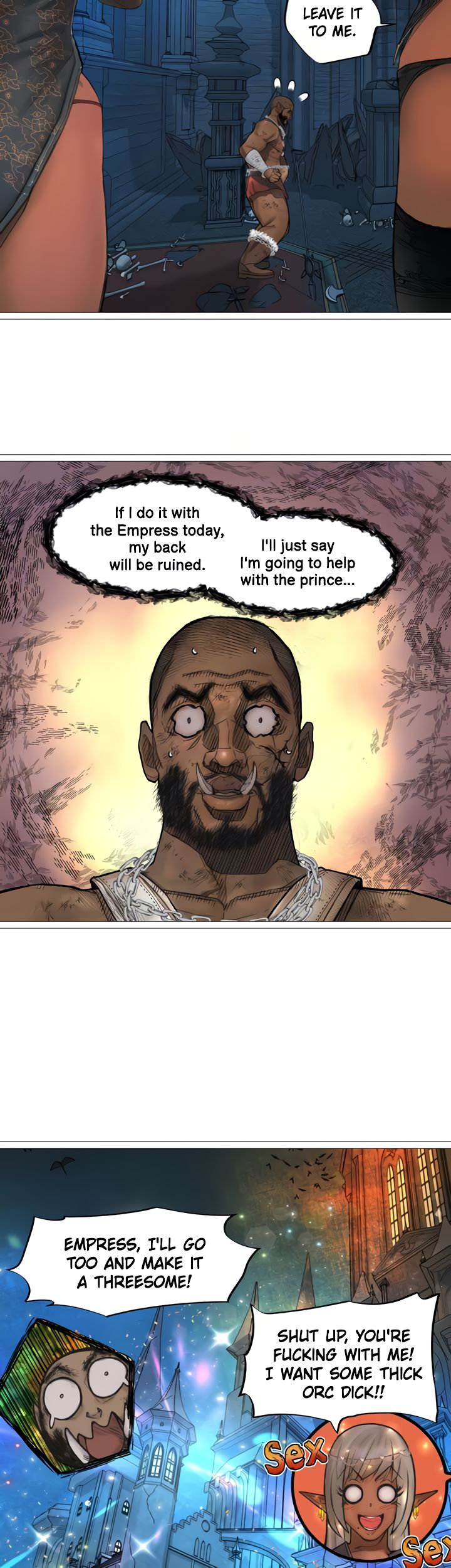 The Dark Elf Queen and the Slave Orc Chapter 27 - Manhwa18.com