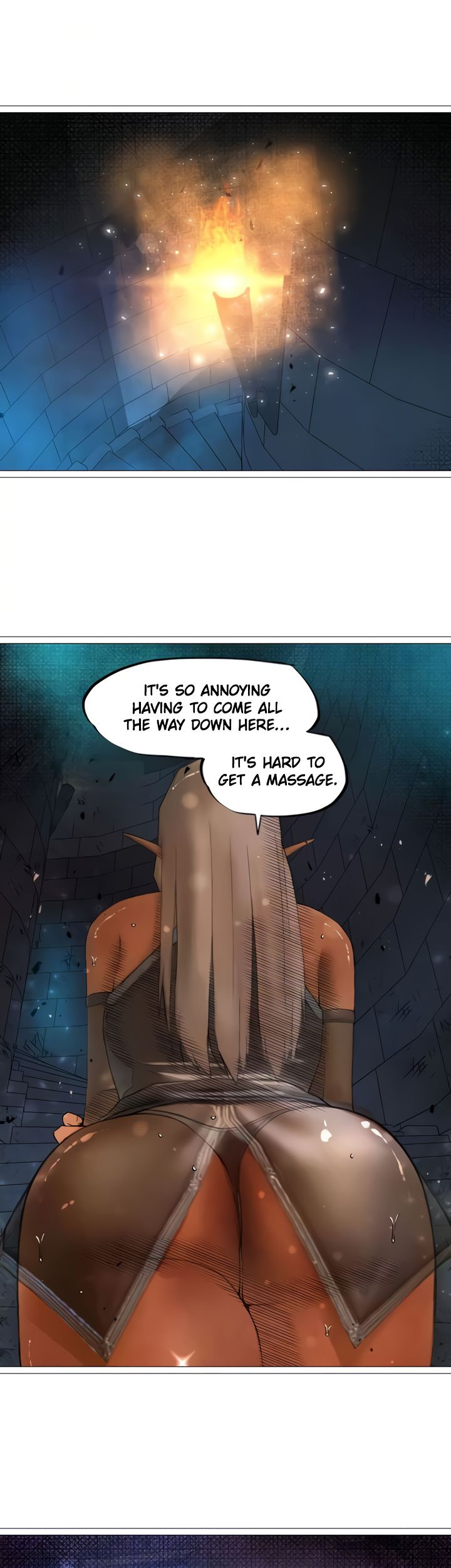 The Dark Elf Queen and the Slave Orc Chapter 28 - Manhwa18.com