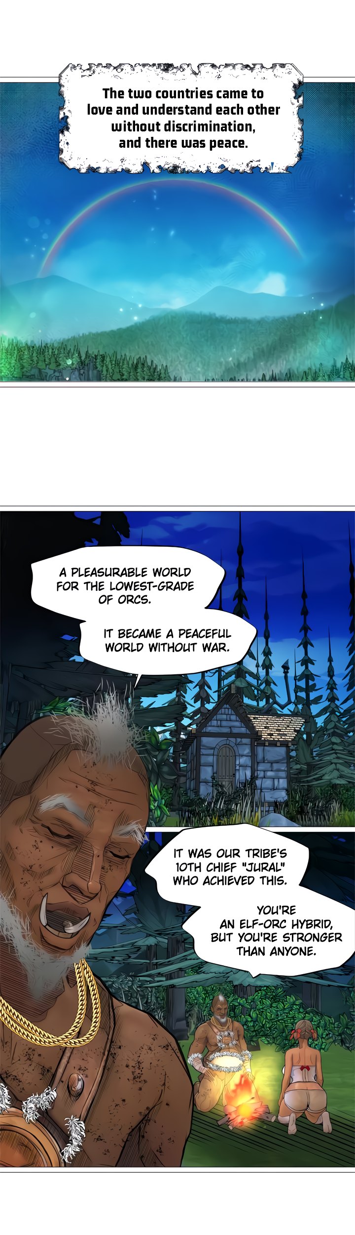 The Dark Elf Queen and the Slave Orc Chapter 31 - Manhwa18.com