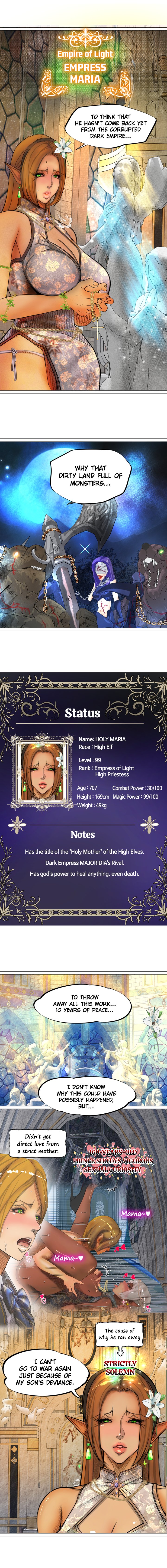 The Dark Elf Queen and the Slave Orc Chapter 9 - Manhwa18.com