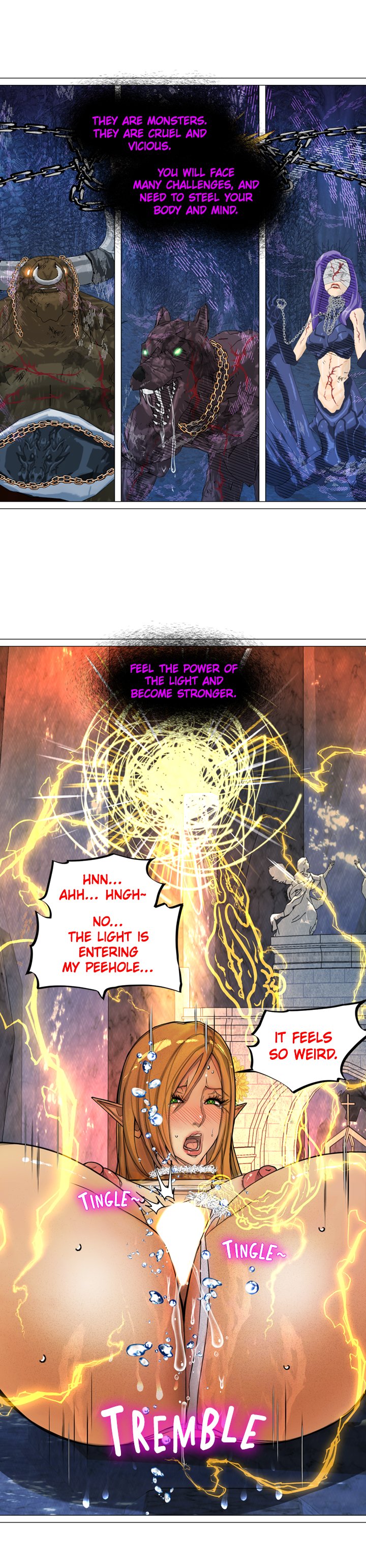 The Dark Elf Queen and the Slave Orc Chapter 9 - Manhwa18.com