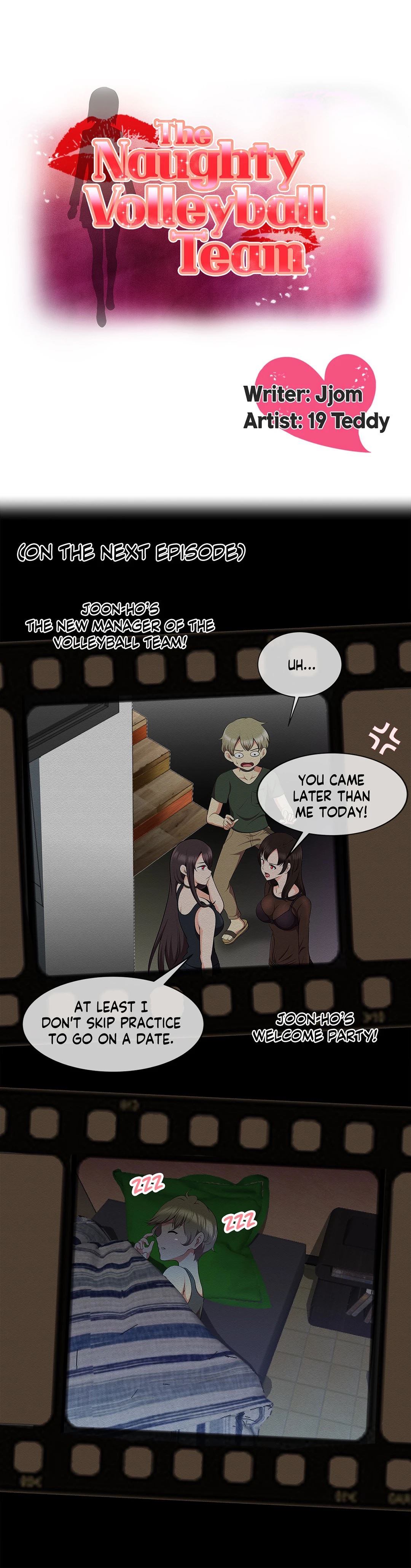 The Naughty Volleyball Team Chapter 1 - Manhwa18.com