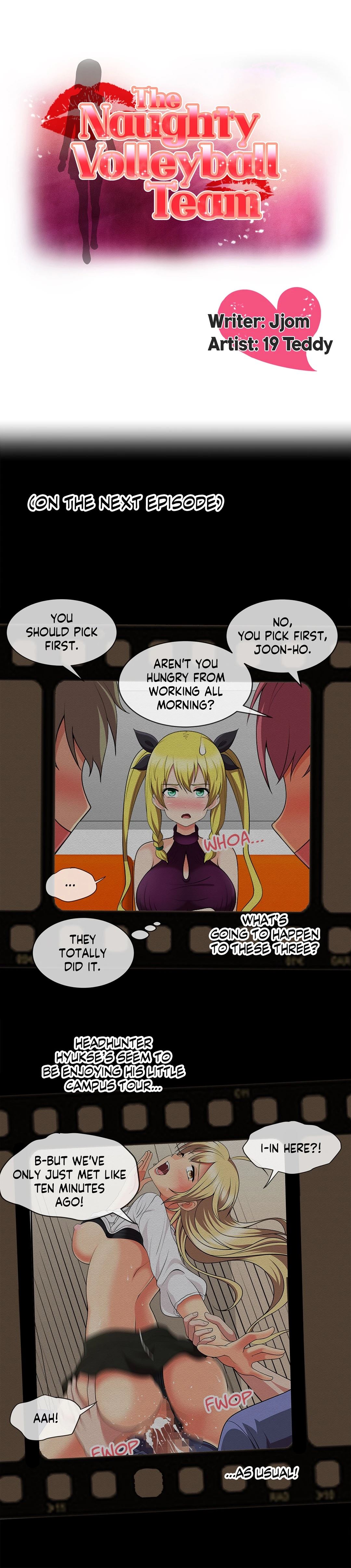 The Naughty Volleyball Team Chapter 13 - Manhwa18.com