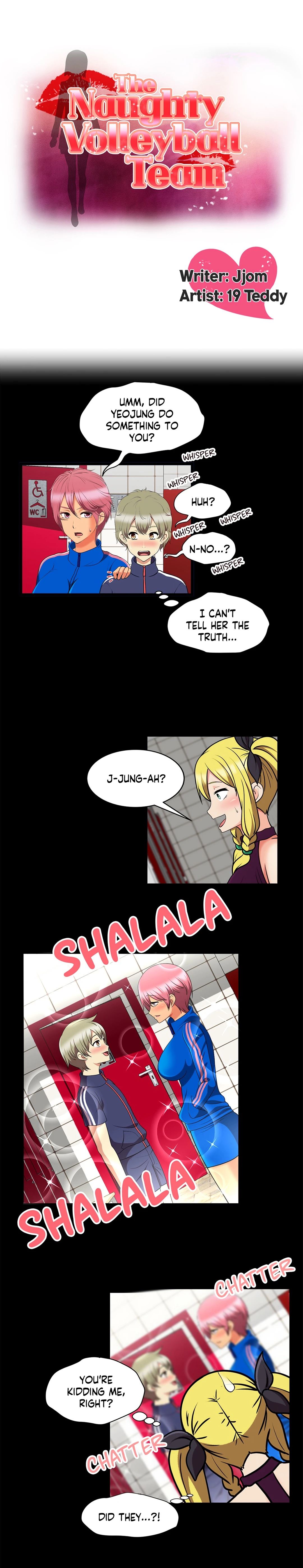 The Naughty Volleyball Team Chapter 14 - Manhwa18.com