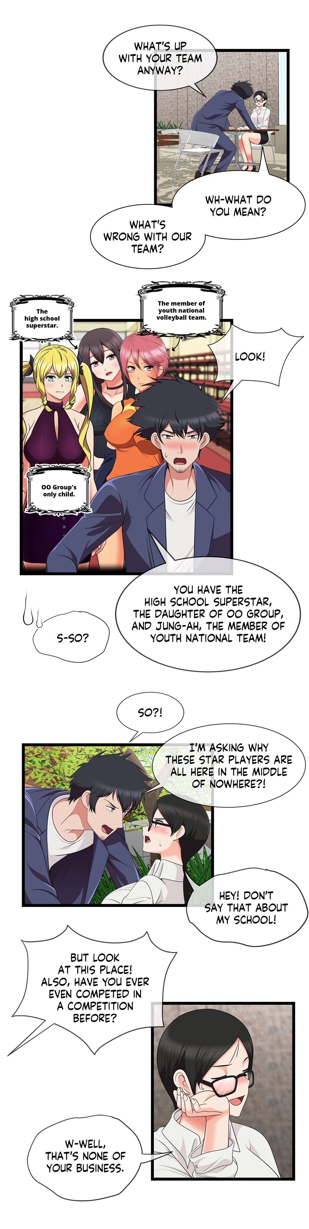 The Naughty Volleyball Team Chapter 15 - Manhwa18.com