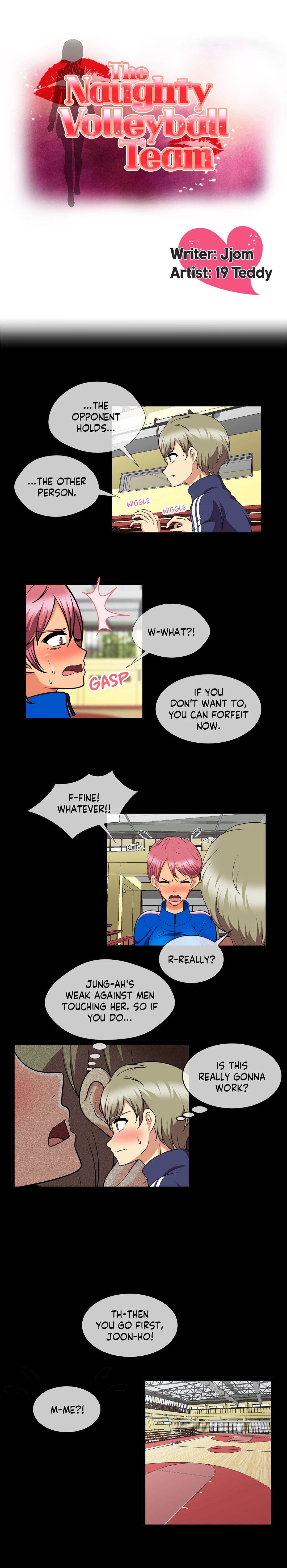 The Naughty Volleyball Team Chapter 9 - Manhwa18.com