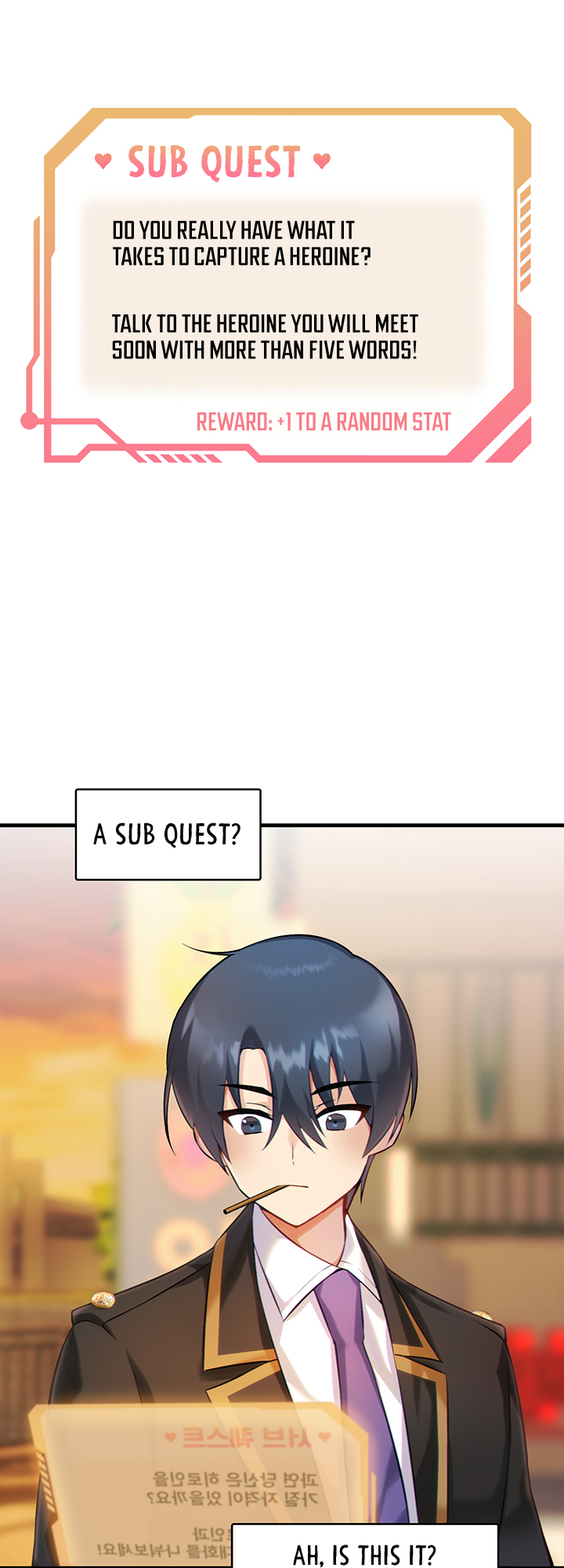 Trapped in the Academy’s Eroge Chapter 1 - Manhwa18.com