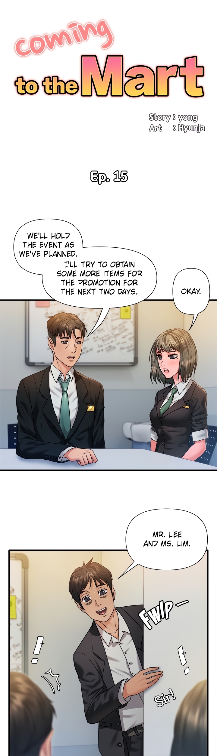 Coming to the Mart Chapter 15 - Manhwa18.com