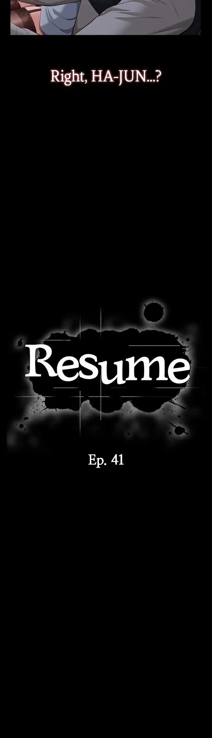 Resume manhwa Chapter 41 - Manhwa18.com