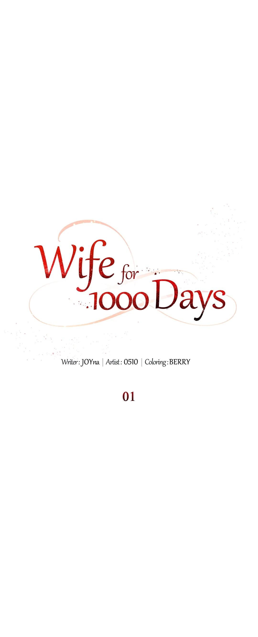 Wife for 1000 Days Chapter 1 - Manhwa18.com