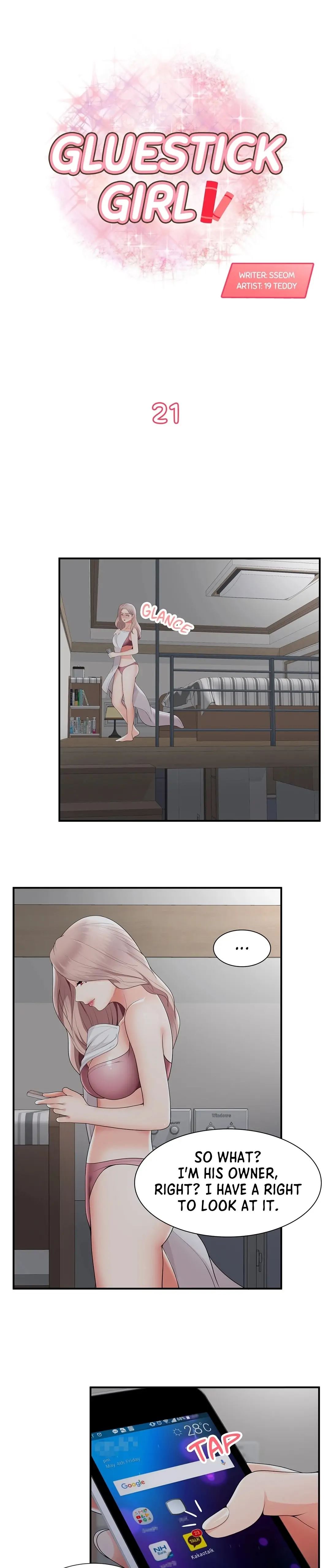 Gluestick Girl Chapter 21 - Manhwa18.com