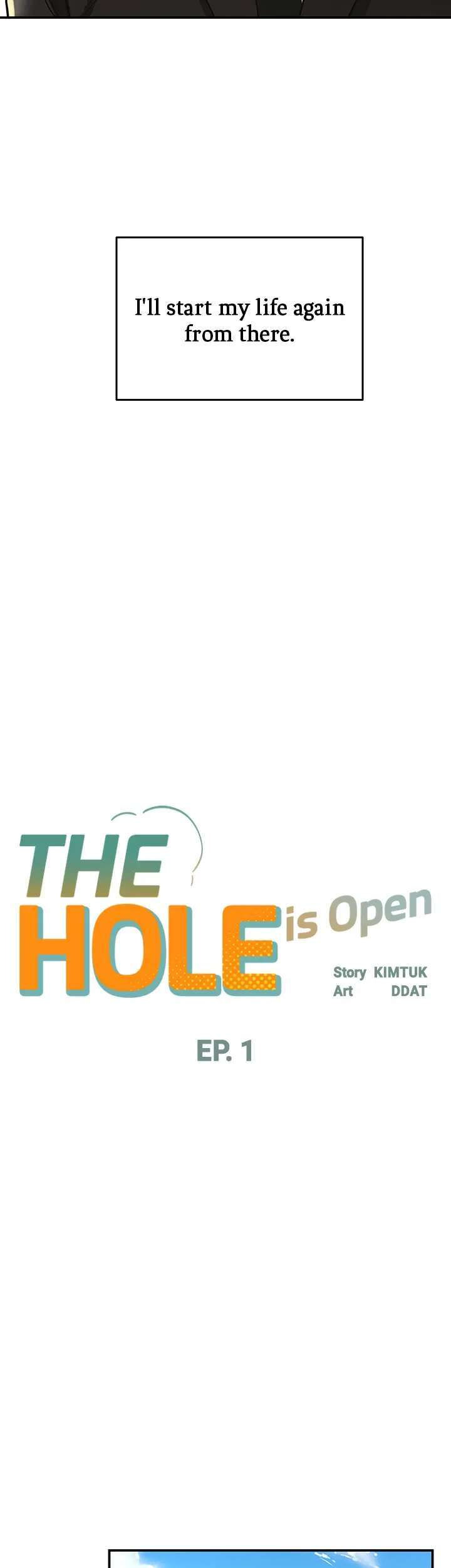 The Hole is Open Chapter 1 - Manhwa18.com