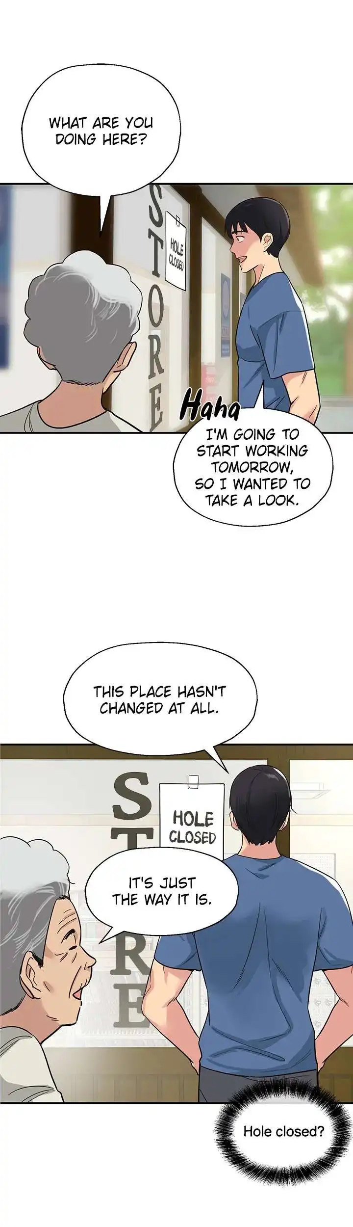 The Hole is Open Chapter 1 - Manhwa18.com