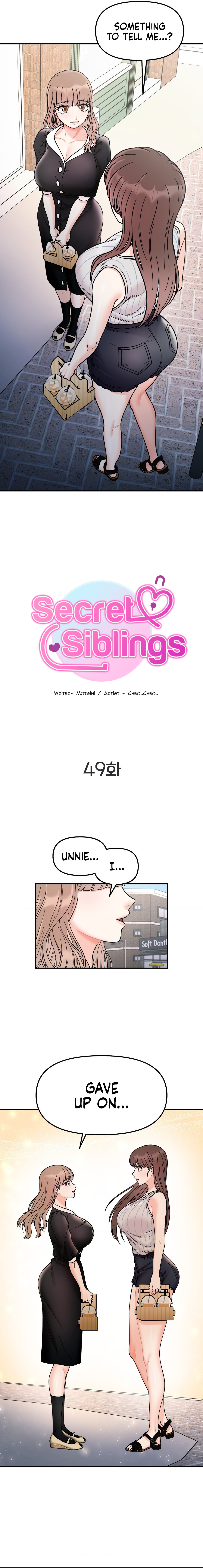 Secret Siblings Chapter 49 - Manhwa18.com