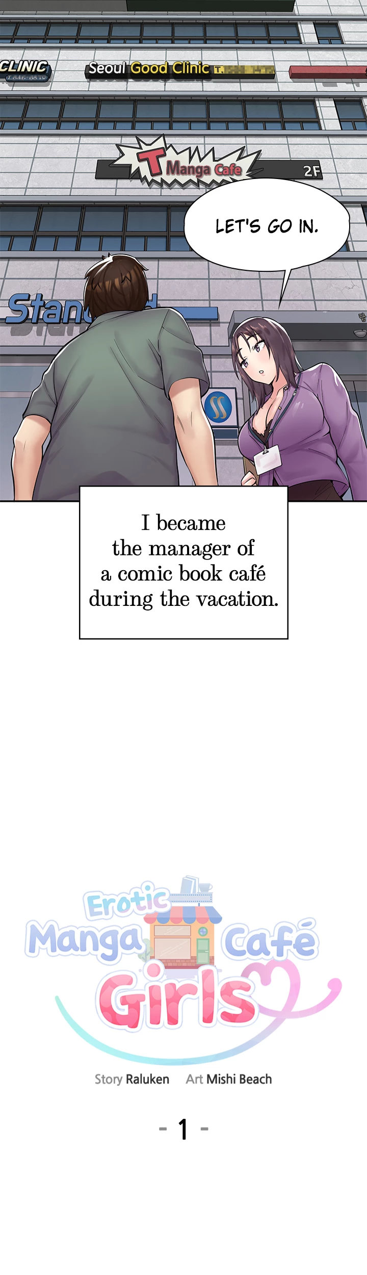 Erotic Manga Café Girls Chapter 1 - Manhwa18.com