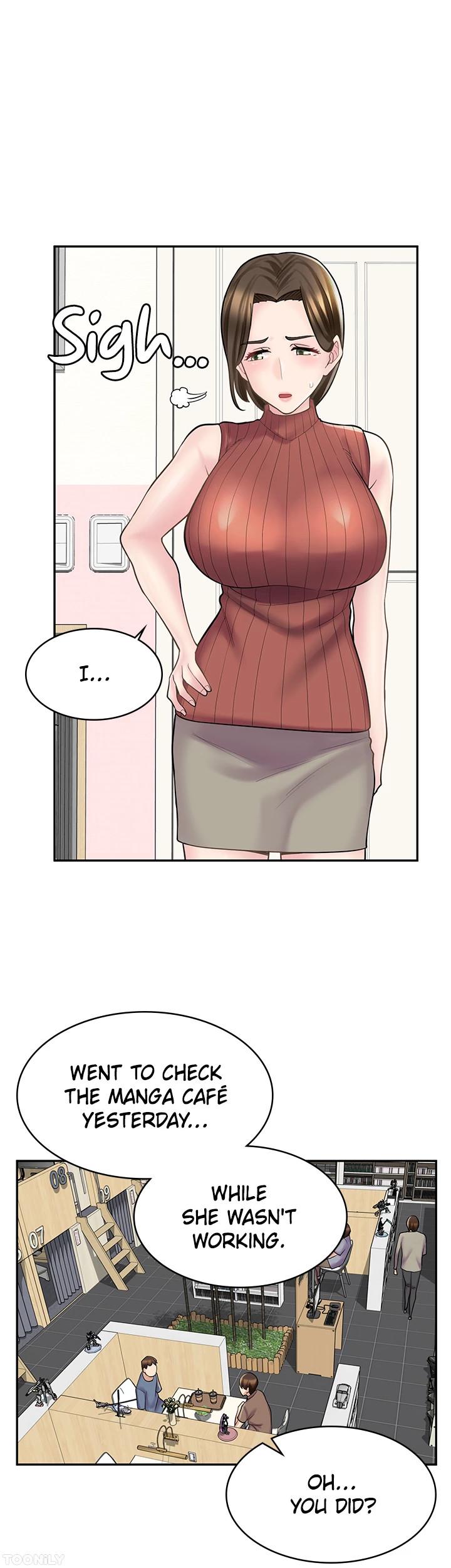 Erotic Manga Café Girls Chapter 23 - Manhwa18.com