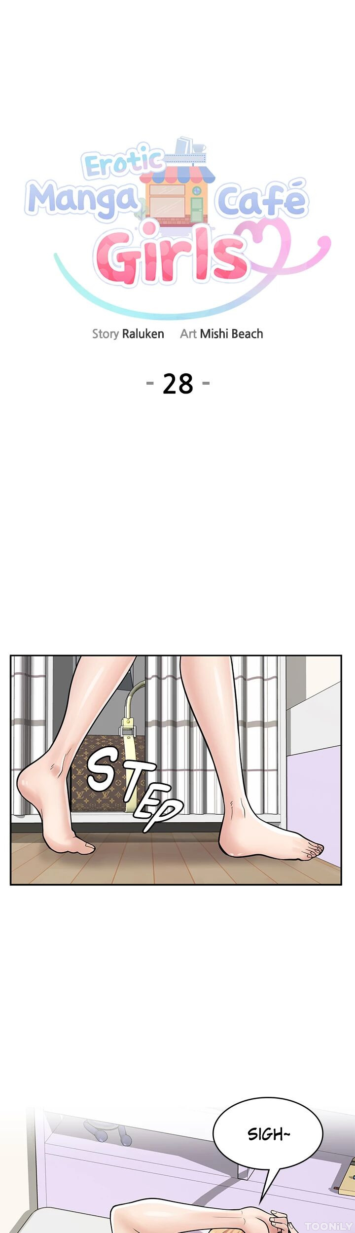 Erotic Manga Café Girls Chapter 28 - Manhwa18.com