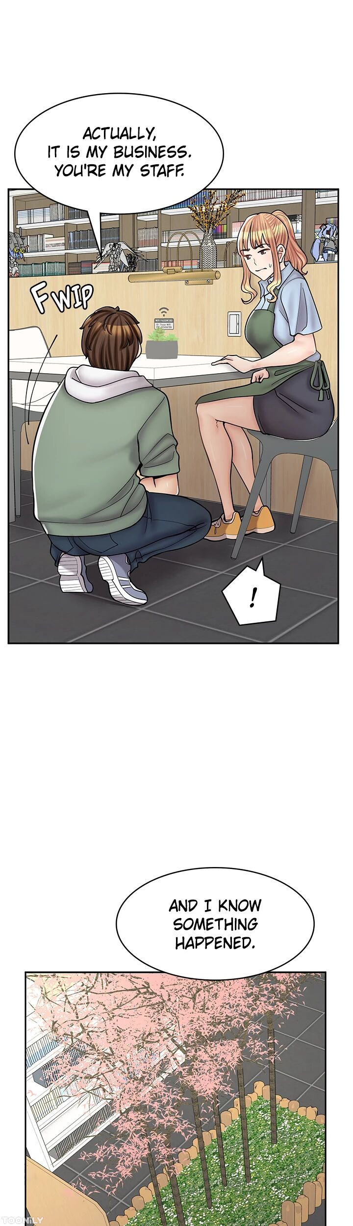 Erotic Manga Café Girls Chapter 45 - Manhwa18.com