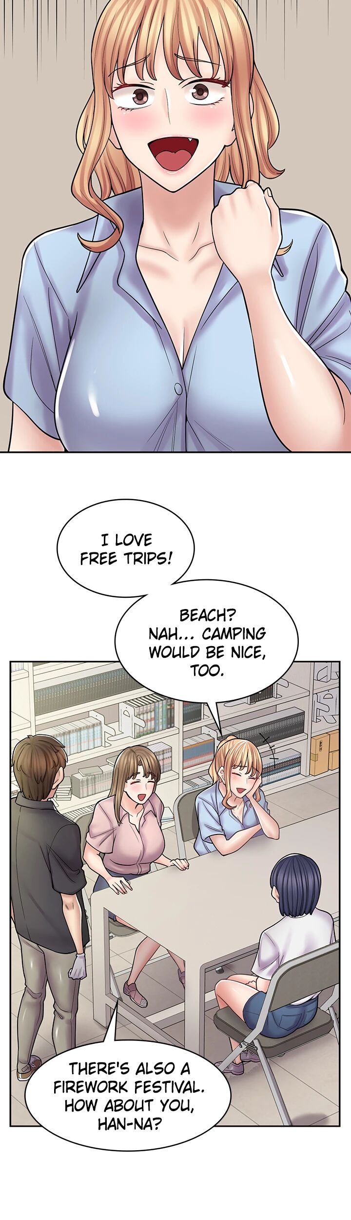 Erotic Manga Café Girls Chapter 52 - Manhwa18.com