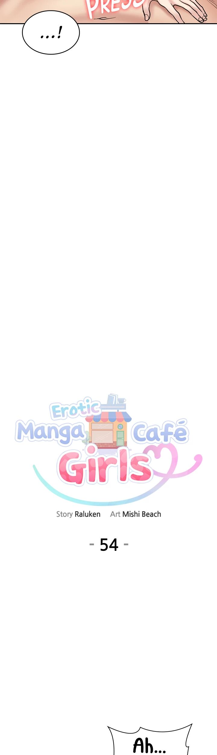 Erotic Manga Café Girls Chapter 54 - Manhwa18.com