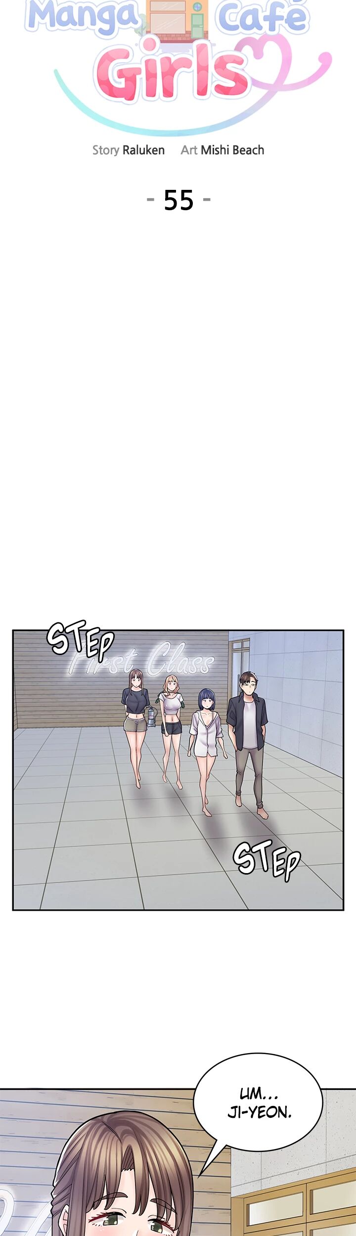 Erotic Manga Café Girls Chapter 55 - Manhwa18.com